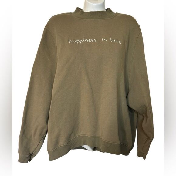 Kristen Made “Happiness is Here” Pullover Sweater - Picture 2 of 8